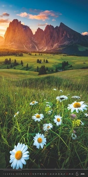 Obrázky: VERTICALPHOTO, nástěnný kalendář 315x630 mm, Obrázek 7