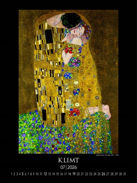 Obrázky: GUSTAV KLIMT, nástěnný kalendář 420x560 mm, Obrázek 11