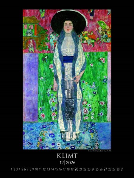 Obrázky: GUSTAV KLIMT, nástěnný kalendář 420x560 mm, Obrázek 5
