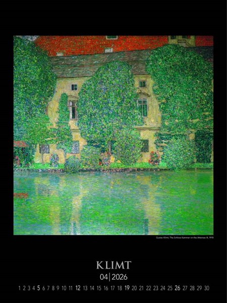 Obrázky: GUSTAV KLIMT, nástěnný kalendář 420x560 mm, Obrázek 8