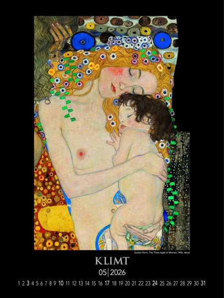 Obrázky: GUSTAV KLIMT, nástěnný kalendář 420x560 mm, Obrázek 9