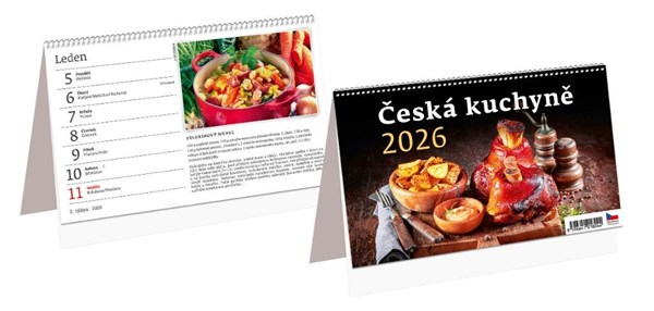 Obrázky: Stolní týdenní kalendář ČESKÁ KUCHYNĚ, Obrázek 2