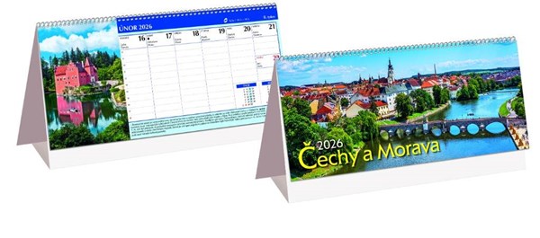 Obrázky: Stolní týdenní kalendář ČECHY A MORAVA, Obrázek 2