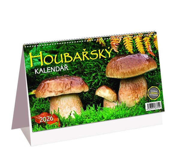 Obrázky: Stolní týdenní kalendář HOUBAŘSKÝ