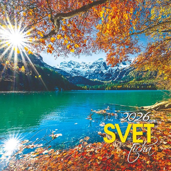 Obrázky: SVET TICHA, nástenný kalendár 330x330 mm