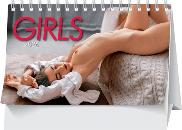 Obrázky: GIRLS, stolový kalendár 230x140 mm