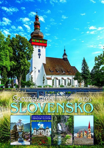 Obrázky: SPOZNÁVAME SLOVENSKO, nástenný kalendár 340x485 mm