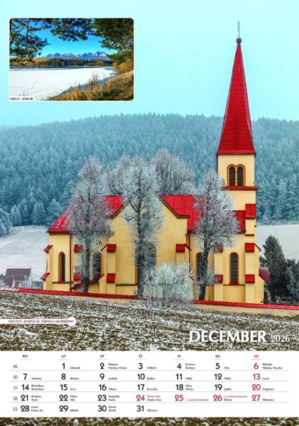 Obrázky: SPOZNÁVAME SLOVENSKO, nástenný kalendár 340x485 mm, Obrázek 5