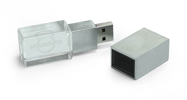 Obrázky: CRYSTAL MINI USB flash disk 4GB s LED, Obrázek 3