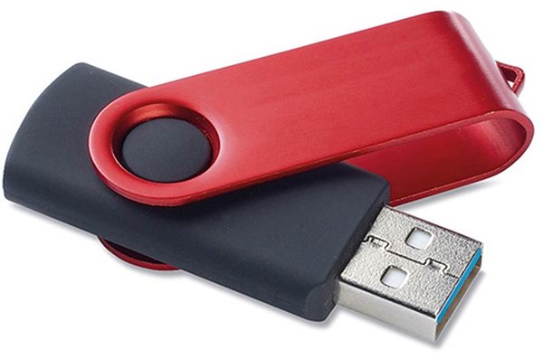 Obrázky: Twister Rotodrive 3.0 červený USB flash disk 64GB