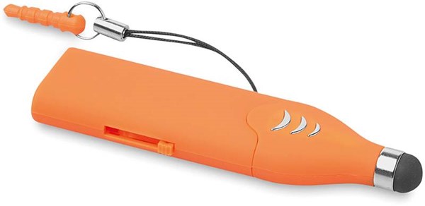 Obrázky: OTG Touch USB flash disk 2 GB se stylusem,oranžový, Obrázek 2