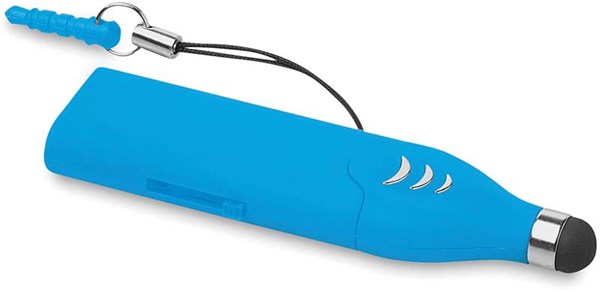 Obrázky: OTG Touch USB flash disk 4 GB se stylusem,tyrkys., Obrázek 2