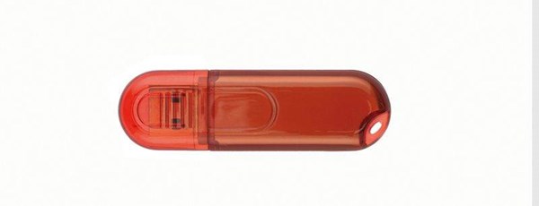 Obrázky: Infotech mini USB flash disk červený 16GB, Obrázek 3