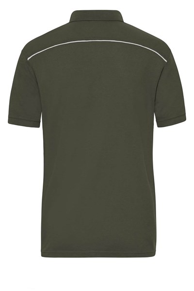 Obrázky: Pracovní bio polokošile 200 olivová 6XL, Obrázek 4