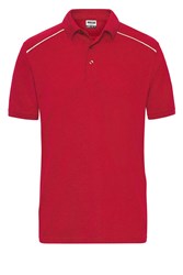 Obrázky: Pracovní bio polokošile 200 červená 4XL