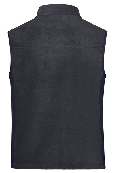 Obrázky: Mikrofleece vesta se softshellem, antracit 5XL, Obrázek 4