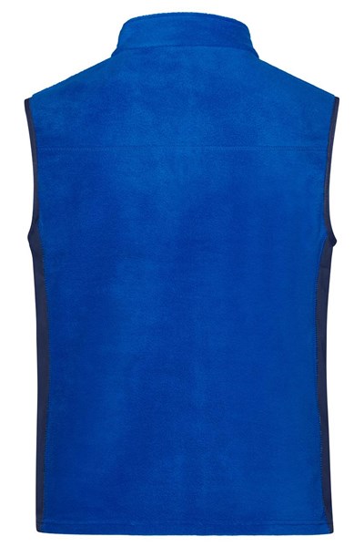 Obrázky: Mikrofleece vesta se softshellem,král.modrá 6XL, Obrázek 5