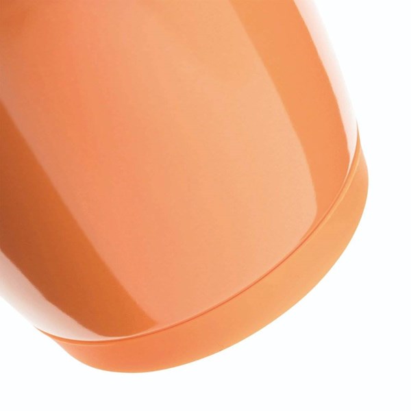 Obrázky: Oranžový keramický hrnek 350ml s víčkem, Obrázek 7