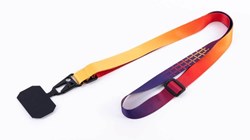 Obrázky: Dlouhá crossbody šňůrka 20mm na mobil s karabinou