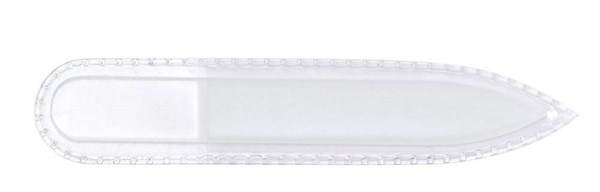 Obrázky: Menší skleněný pilník 90 mm s PVC obalem, Obrázek 2