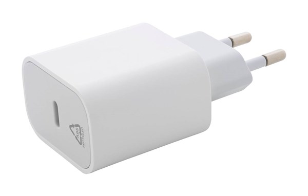 Obrázky: Bílý rychlonabíjecí adaptér 20W USB-C, Obrázek 2