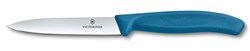 Obrázky: Modrý pastel.nůž na zeleninu VICTORINOX,hladký10cm