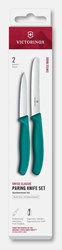 Obrázky: Zelená sada-2 nože VICTORINOX-pap. krabič (8+11cm)