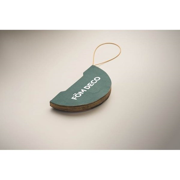 Obrázky: Skládací papírová vánoční koule, zelená, Obrázek 4