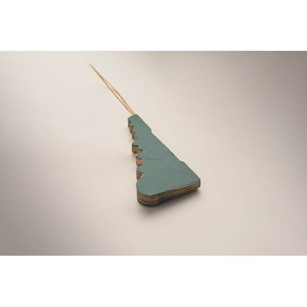 Obrázky: Papírová vánoční ozdoba-malý stromek zelený, Obrázek 3