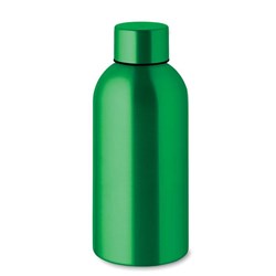 Obrázky: Jednostěnná láhev 500ml z rec. nerez, zelená