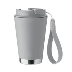 Obrázky: Termohrnek 300ml s poutkem, světle šedá