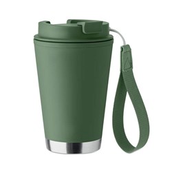 Obrázky: Termohrnek 300ml s poutkem, tmavě zelená