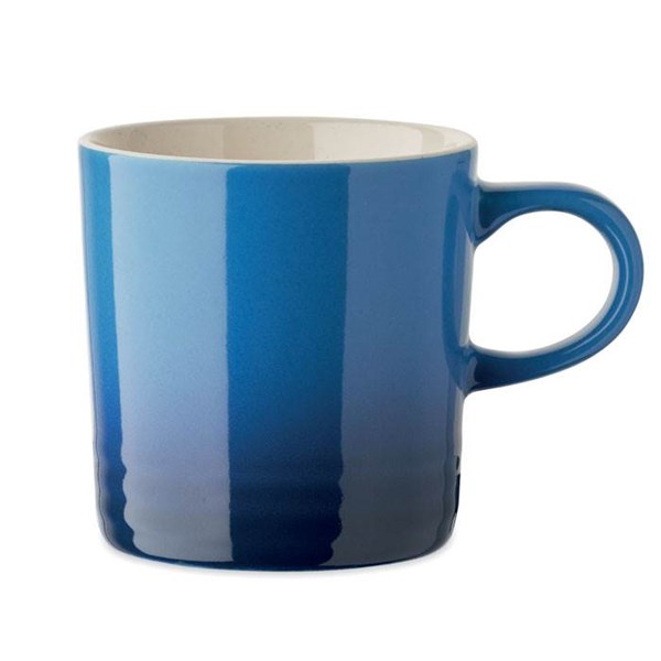 Obrázky: Keramický hrnek 290 ml stínovaný, modrá
