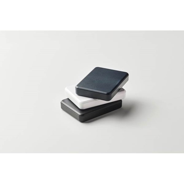 Obrázky: Powerbanka 5000 mAh z recykl. ABS, černá, Obrázek 9