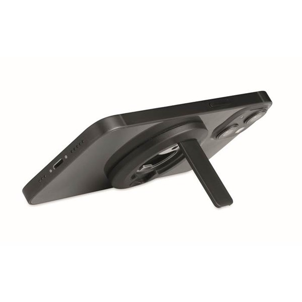 Obrázky: Magnet. držák telefonu, stojánek a otvírák, černá, Obrázek 4