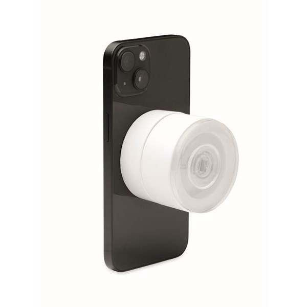 Obrázky: Magnetický držák telefonu, bílá, Obrázek 7