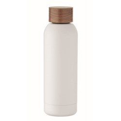 Obrázky: Pogum. jednost. láhev 700 ml, rec. nerez,bílá