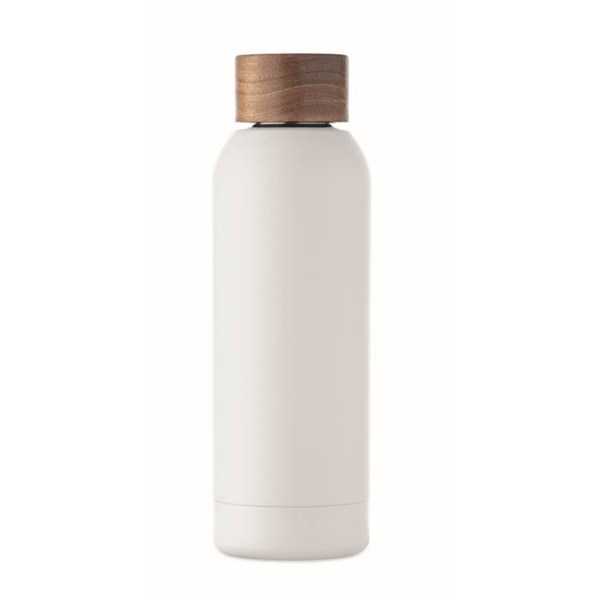 Obrázky: Pogum. jednost. láhev 700 ml, rec. nerez,bílá, Obrázek 4