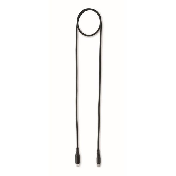 Obrázky: Nabíjecí a datový 100W kabel type-C/C, LED kontr.