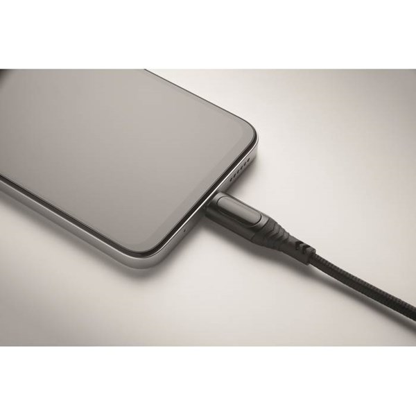 Obrázky: Nabíjecí a datový 100W kabel type-C/C, LED kontr., Obrázek 6