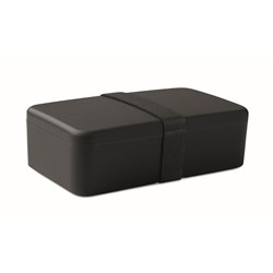 Obrázky: RPET obědová krabička z PP 750 ml, černá