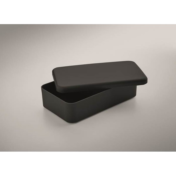 Obrázky: RPET obědová krabička z PP 750 ml, černá, Obrázek 10