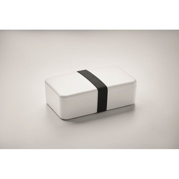 Obrázky: RPET obědová krabička z PP 750 ml, bílá, Obrázek 3