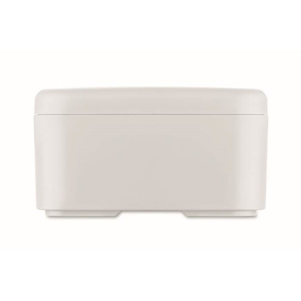 Obrázky: RPET obědová krabička z PP 750 ml, bílá, Obrázek 5