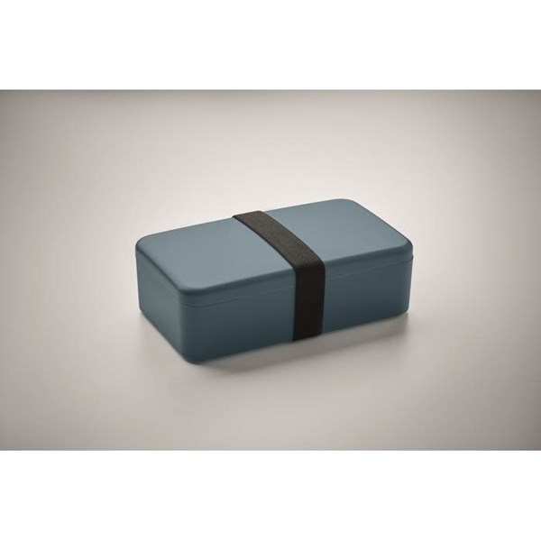 Obrázky: RPET obědová krabička z PP 750 ml, petrolejová, Obrázek 3