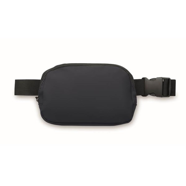 Obrázky: Taštička/ledvinka z RPET polyest. 210D, modrá, Obrázek 2