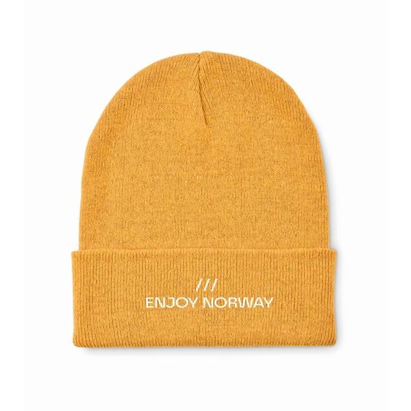 Obrázky: Žlutá pletená čepice s lemem, Obrázek 7