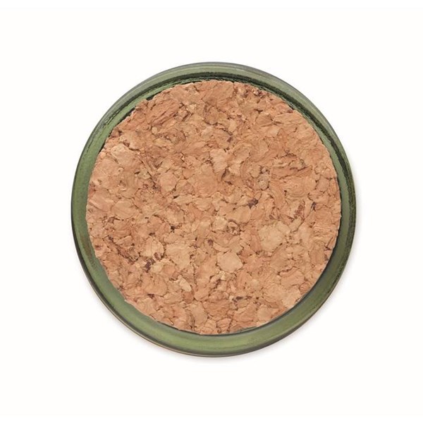 Obrázky: Zelená svíčka z rostlinného vosku 70g, Obrázek 5