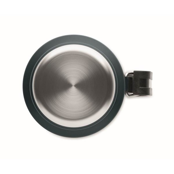 Obrázky: Dvoustěnná láhev 1L z recyklované oceli, modrá, Obrázek 8