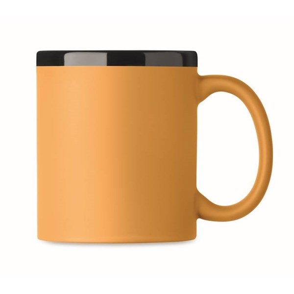 Obrázky: Keramický hrnek na laser 300ml, žlutá, Obrázek 2